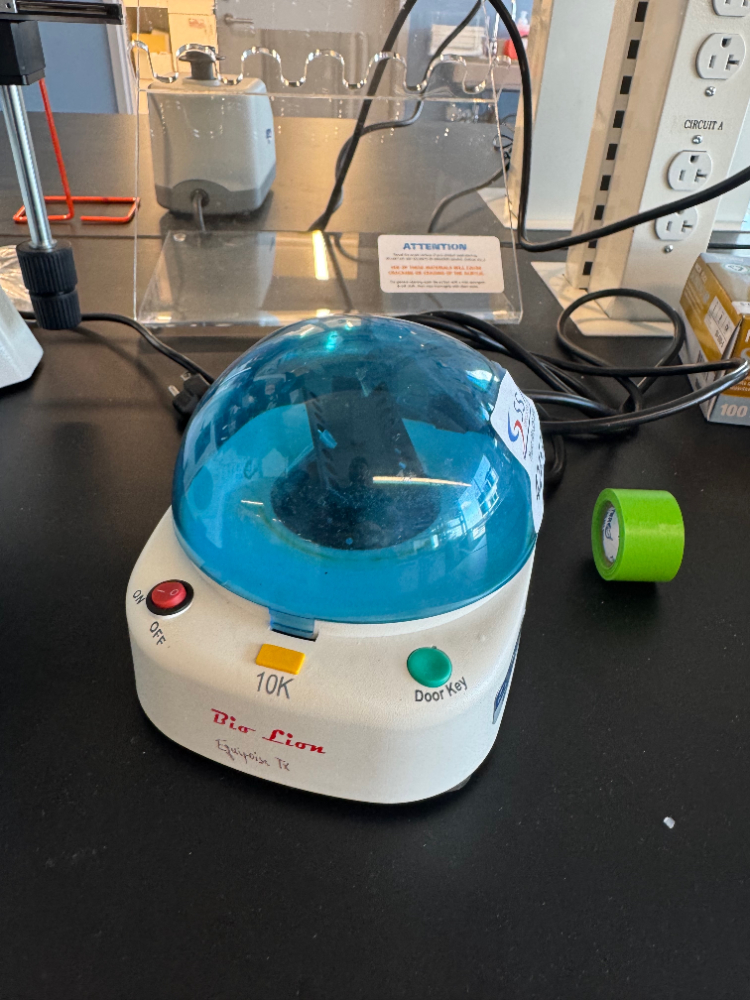 Image of Bio LIon Mini Centrifuge